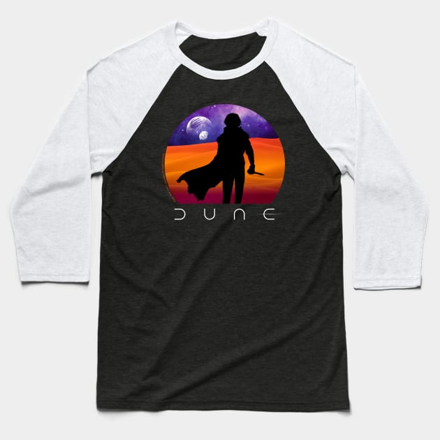 Dune - Muad'Dib Baseball T-Shirt by Vitaliy_Klimenko